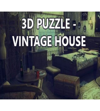 3D PUZZLE - Vintage House Steam Key GLOBAL